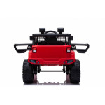 Elektrické autíčko - Jeep Dark Night - nelakované - červené